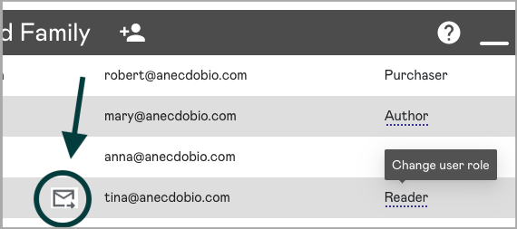 Send a reminder email to an invited user
